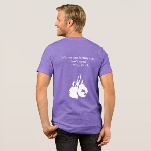 KickIt ネルヴシャツ トライブレンドTシャツ (フル背面)