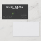 KICK'Nの草 名刺 (正面/裏面)