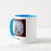 "Kick'n背部!" ラッコのマグ マグカップ (正面左)