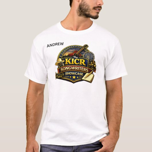KICRソングライターTシャツ Tシャツ (正面)