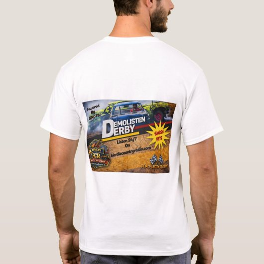 KICR ソングライターズTシャツ Tシャツ (裏面)