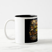 KICR Indie Country Radio mug ツートーンマグカップ (左)