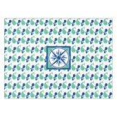 KIdのパーティーがクジラ漫画のテーブルクロスを噴出 テーブルクロス (正面(横))