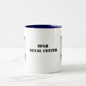 kid08、kid08bのSFGHの腎臓の中心 ツートーンマグカップ (中央)