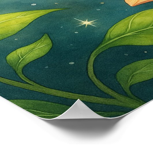 Kid Affirmation: Every Day Is A chance To Grow ポスター (角)