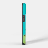 kid lion aqua yellow iphone caseという名前を付けます。 iPhoneケース (右側面)