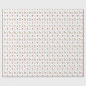 Kid Toy Wrapping Paper Rocking Horse Gift Wrap ラッピングペーパー (フラット)