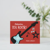 Kid Valentine's Day Card - You Rock シーズンポストカード (スタンド正面)