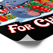 Kid Wのクリスマスクリスマスお尻にヒッタマスが欲しい ポスター (角)