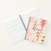Kida Funny Spiral Notebook – 手書き練習 ノートブック (内部)