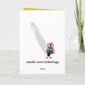 kidchinaの挨拶 カード (裏面)