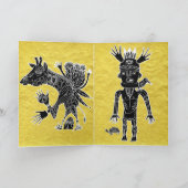 kidchinaの挨拶 カード (内部)