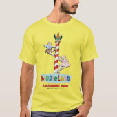 Kiddieland Melrose Park, IL, Pole Sign Tシャツ (正面)