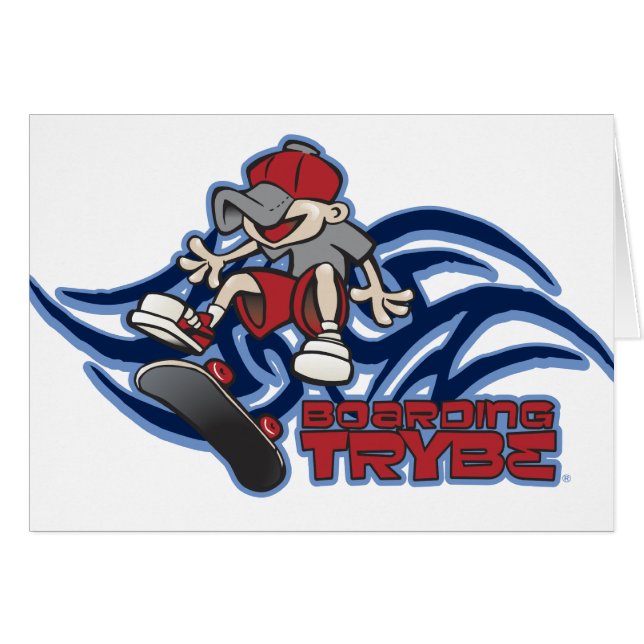 Kidflipのスケートボードをするグラフィック (正面横)