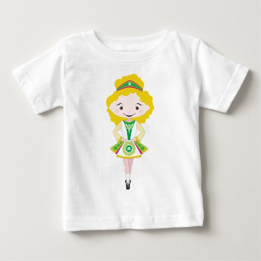 KIDLETS :：アイリッシュダンサーブロンド ベビーTシャツ (正面)