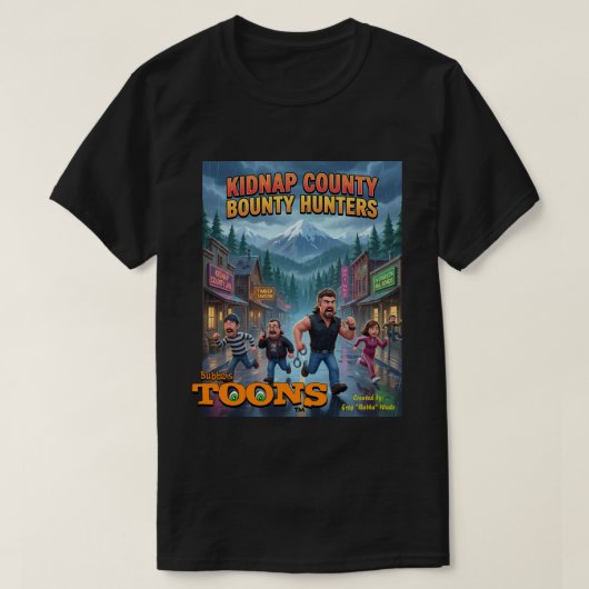 KIDNAP COUNTY, WASHINGTON Tシャツ (デザイン正面)