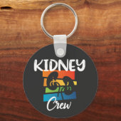 Kidney Crew Dialysis Nurse Nephrology Kidney Squad キーホルダー (正面)