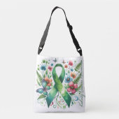 Kidney Disease Awareness Tote Bag クロスボディバッグ (裏面)