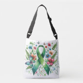 Kidney Disease Awareness Tote Bag クロスボディバッグ (正面)