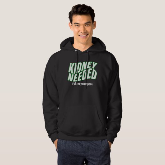 Kidney Needed Hoodie パーカ (正面フル)