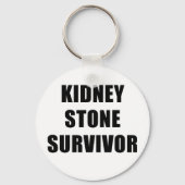Kidney Stone Survivor キーホルダー (正面)