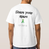kidneywalkT Tシャツ (裏面)