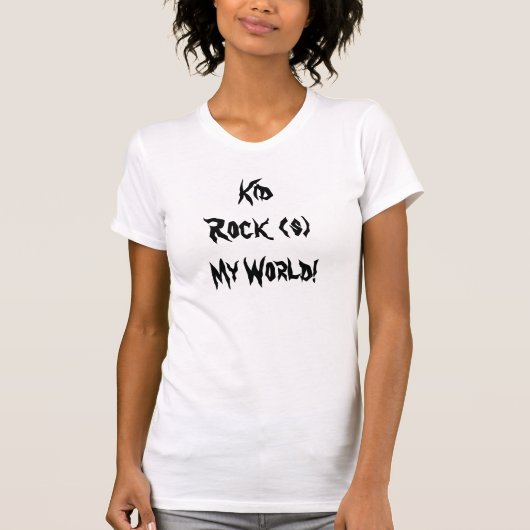KidRock (s)私の世界! Tシャツ (正面)