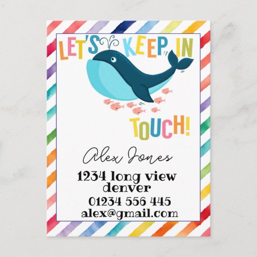 KIds保のtouchキット ポストカード (正面)