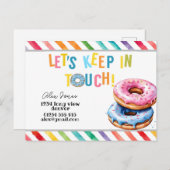 KIds保 intouchKITスクエアメッセージカード ポストカード (正面/裏面)