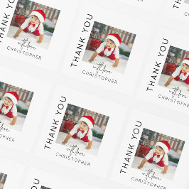 Kids写真ありがとう スクエアシール