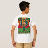 KIDS労働者保護T型 Tシャツ (裏面フル)