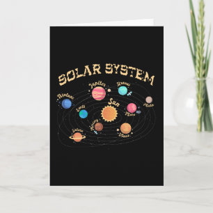 Kids 太陽の System Planets Knowledge Outer Space カード