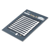 KIDS 読LISTメモ帳 ノートパッド (アングル)