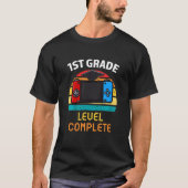 Kids 1st Grade Level Complete  Graduation party Fi Tシャツ (正面)