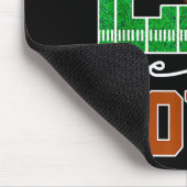 Kids 2nd Year Down Football Birthday Boy Party 2 Y マウスパッド (コーナー)