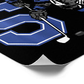 Kids 5 Year Old Ice Hockey Themed Birthday Party 5 ポスター (角)