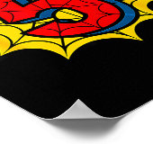 Kids 5th Birthday Sder Theme Party 5 Year Old Boys ポスター (角)