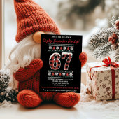 Kids' 67 Ugly Sweater Holiday Party 招待状