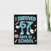 Kids 6-7 Meme I Survived 67 Days Of School カード (正面)