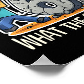 Kids 6 Years Old Sigma Pixel Art Mining Gamer Birt ポスター (角)