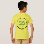 KIDS - "Aca-Kiddo"自分の色を選ぶ Tシャツ (裏面フル)