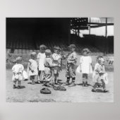 Kids and Baseball, early 1900s ポスター (正面)