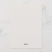 Kids and Family Christmas party invitation 招待状 (裏面)