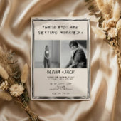 Kids Are Getting Married Photo Wedding 招待状