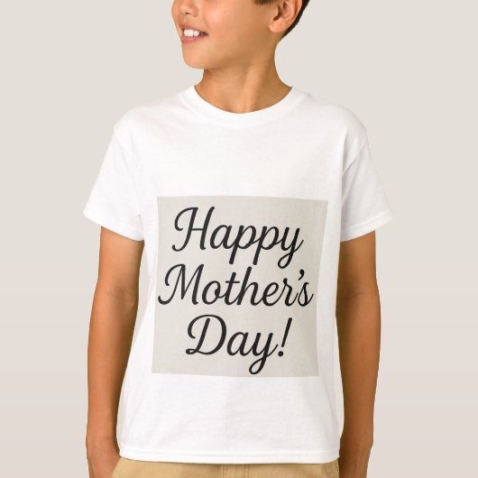 Kids' Basic T-Shirt | Everyday Comfort and Style Tシャツ (正面)