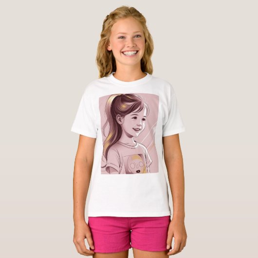 Kids Basic T-Shirt Tシャツ (正面フル)