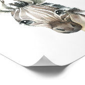 Kids Bible Verse Poster for Nursery Decor ポスター (角)