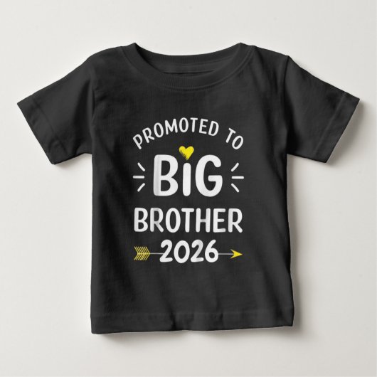 Kids Big Brother 2026 Promoted To Big Brother 2026 ベビーTシャツ (正面)