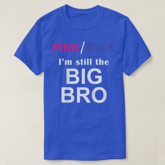 Kids Big Brother GenderがSを明らかに子供へ Tシャツ (デザイン正面)