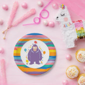 Kids Bigfoot Birthday  ペーパープレート (パーティー)